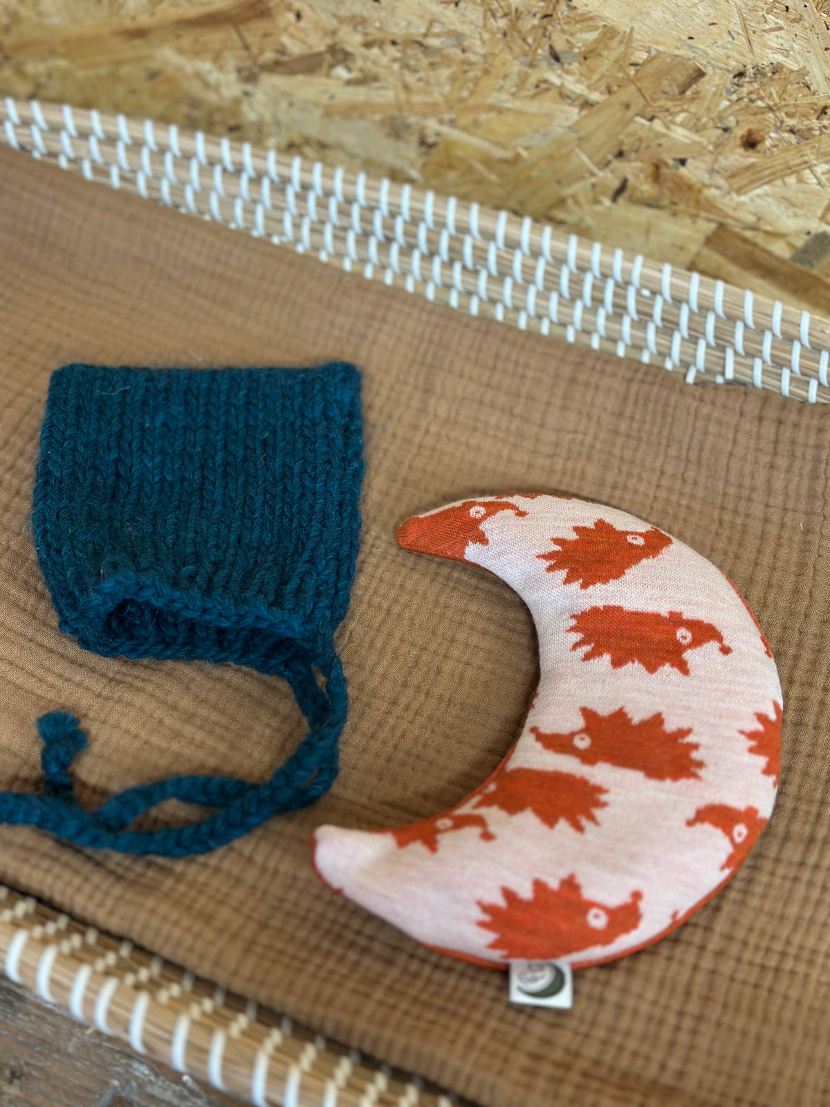 Warmtemaantje Merinowol - Egeltjes Pumpkin