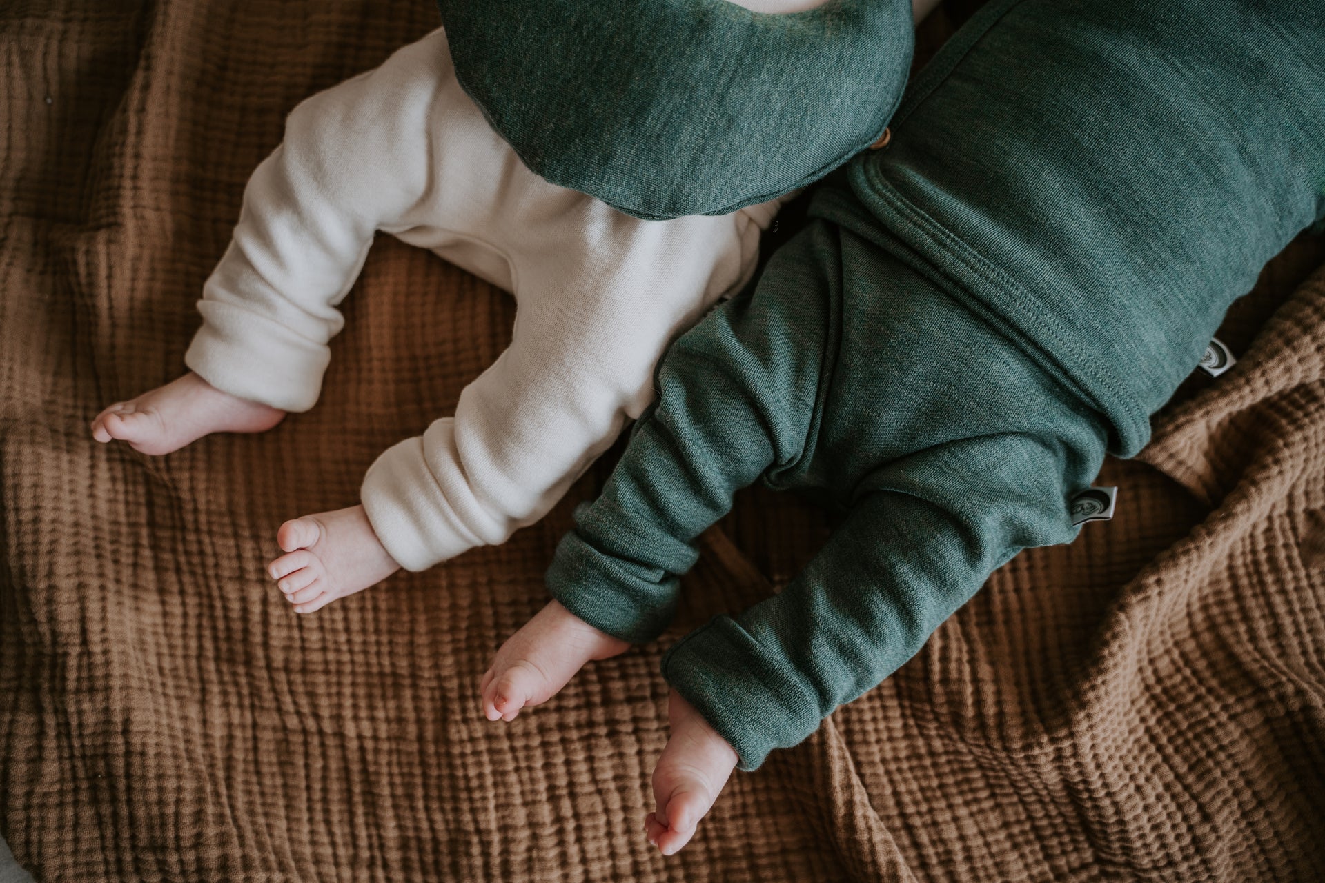 Baby Pants Merino Wool - Sage