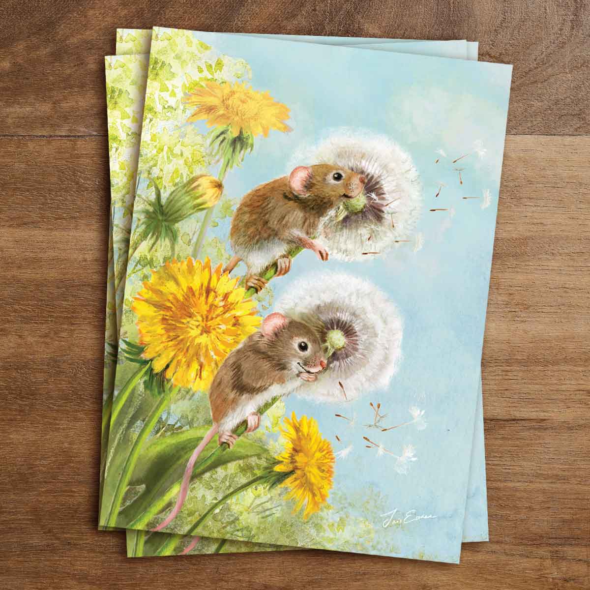 Karte für Kartenlämpchen – Dandelion Fun