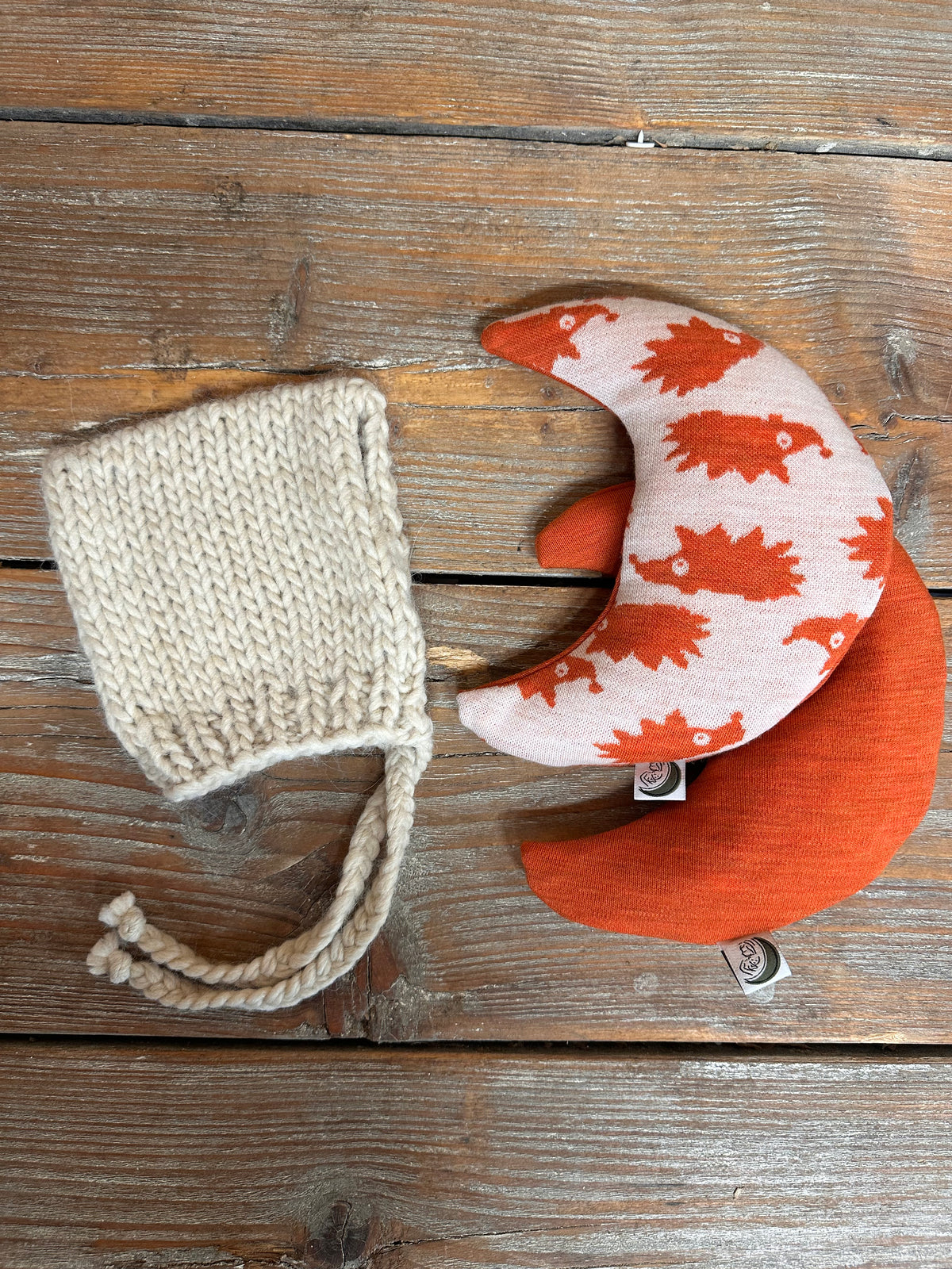 Warmtemaantje Merinowol - Egeltjes Pumpkin
