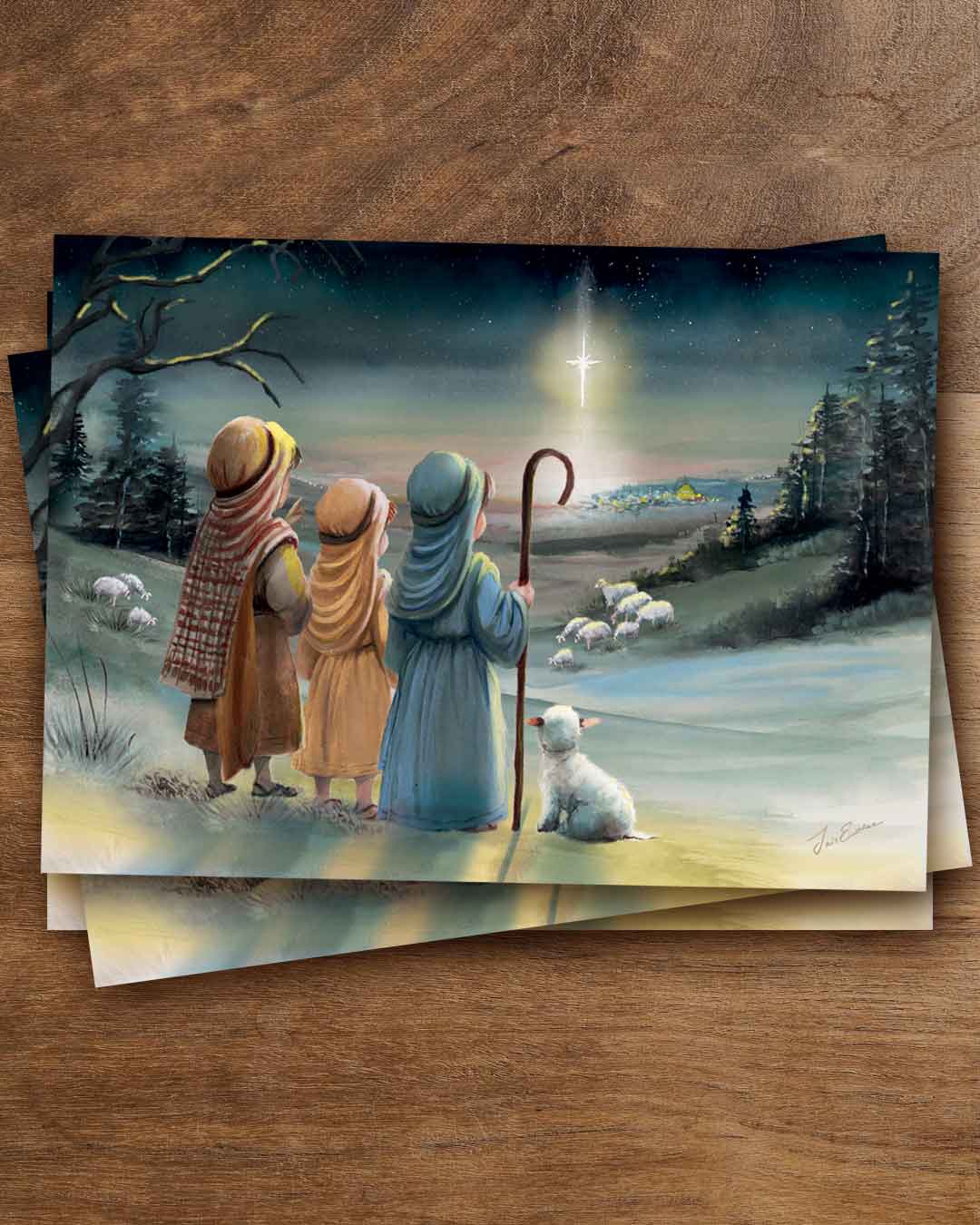 Card for Card Light - Little Shepherds