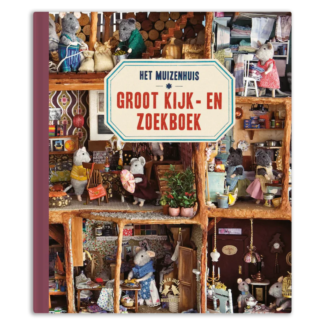 Het Muizenhuis | Groot kijk- en zoekboek