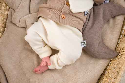 Babybroekje Merinowol Nature