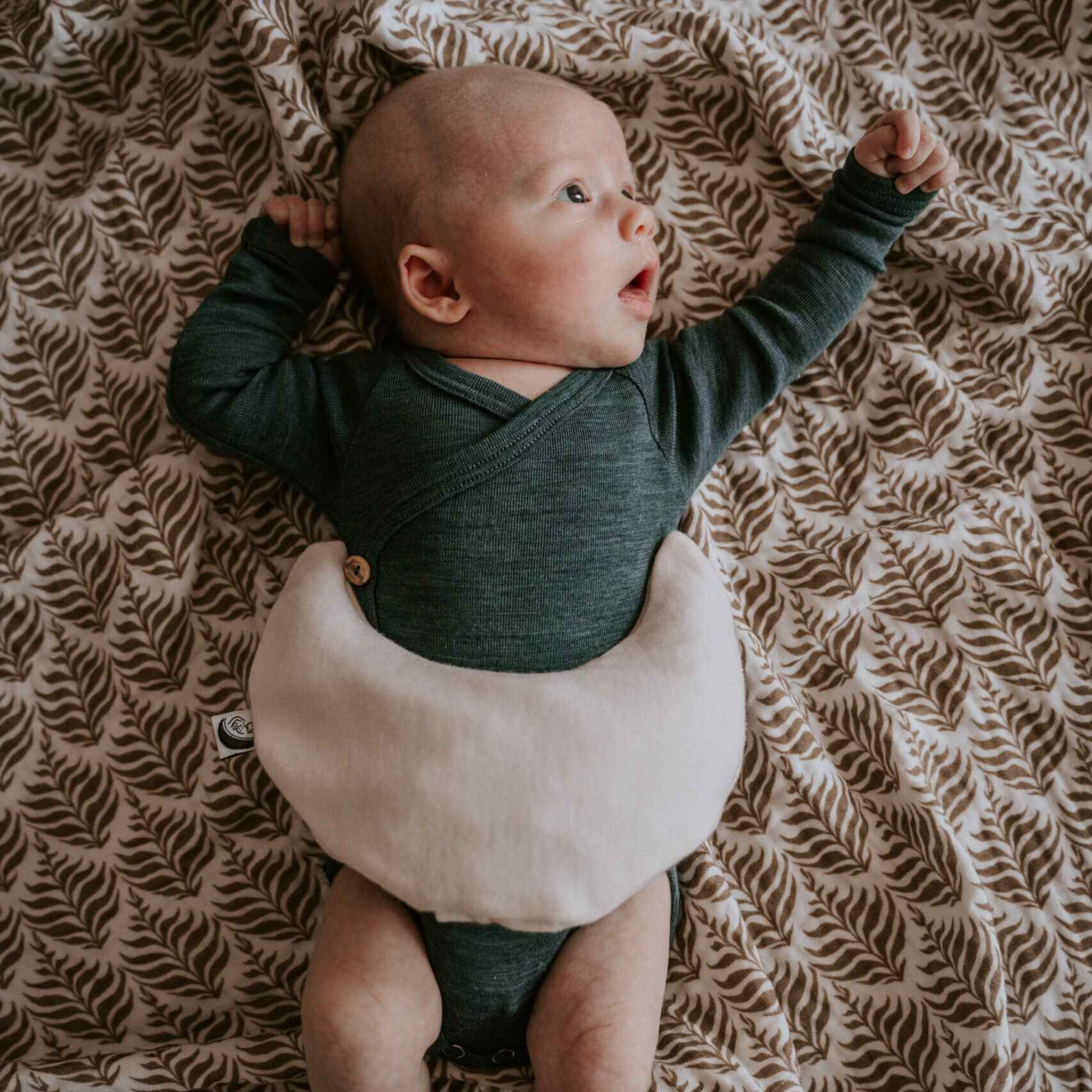 Warmtemaantje Merinowol Nature