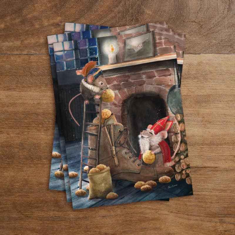 Kaart voor Kaartenlampje | Sintermuis
