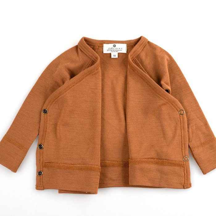 Overslagshirtje merinowol Arganolie
