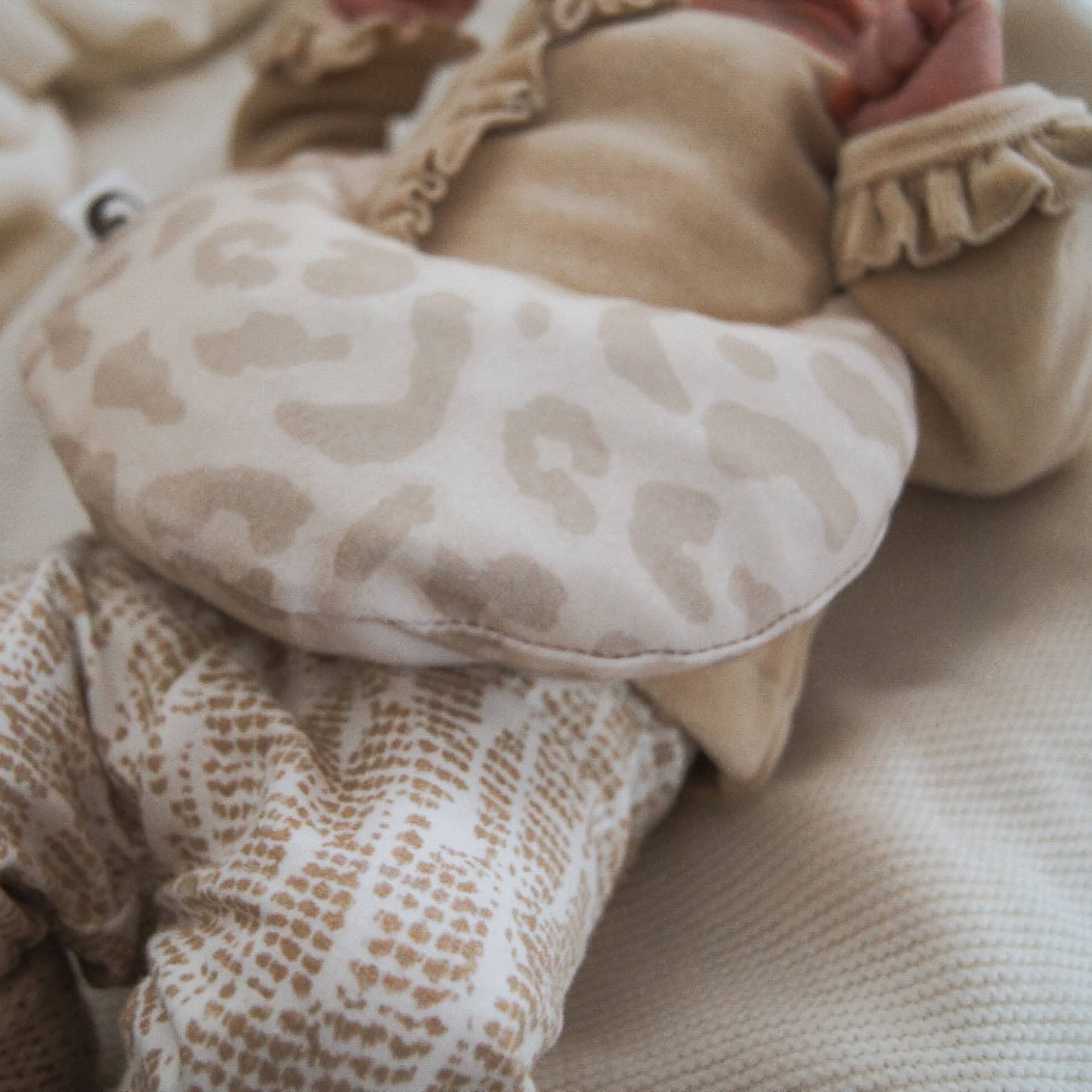Warmtemaantje Biologisch Katoen - Leopard