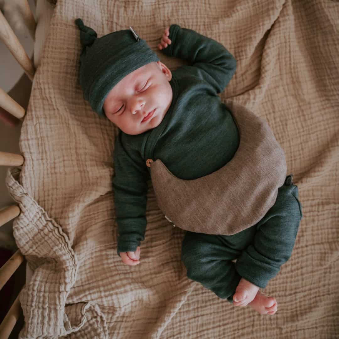 Warmtemaantje Merinowol - Stone