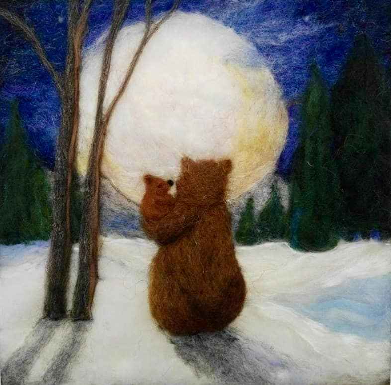 Plaat voor Seizoenenlamp: Welterusten kleintje