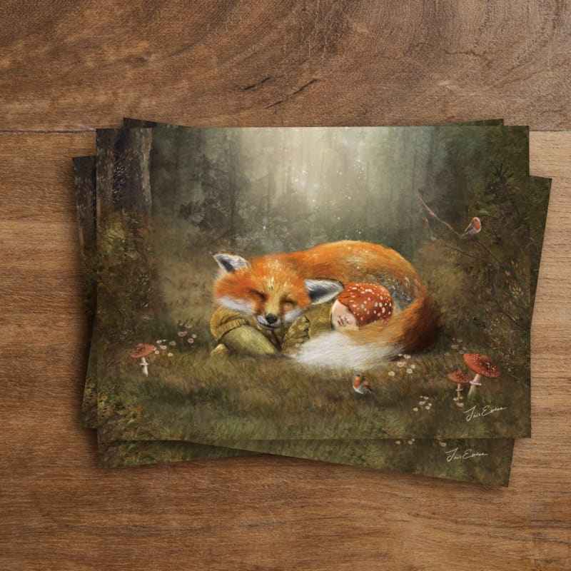 Kaart voor Kaartenlampje | Woodland