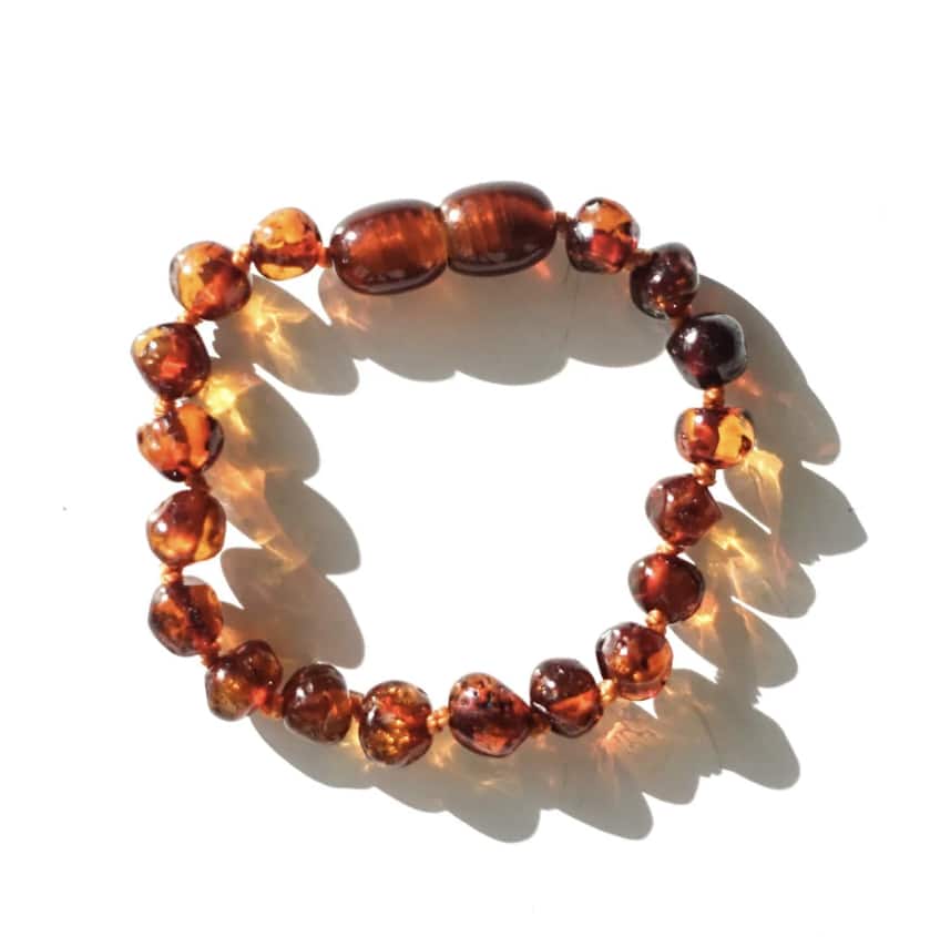 Amber bracelet Cognac