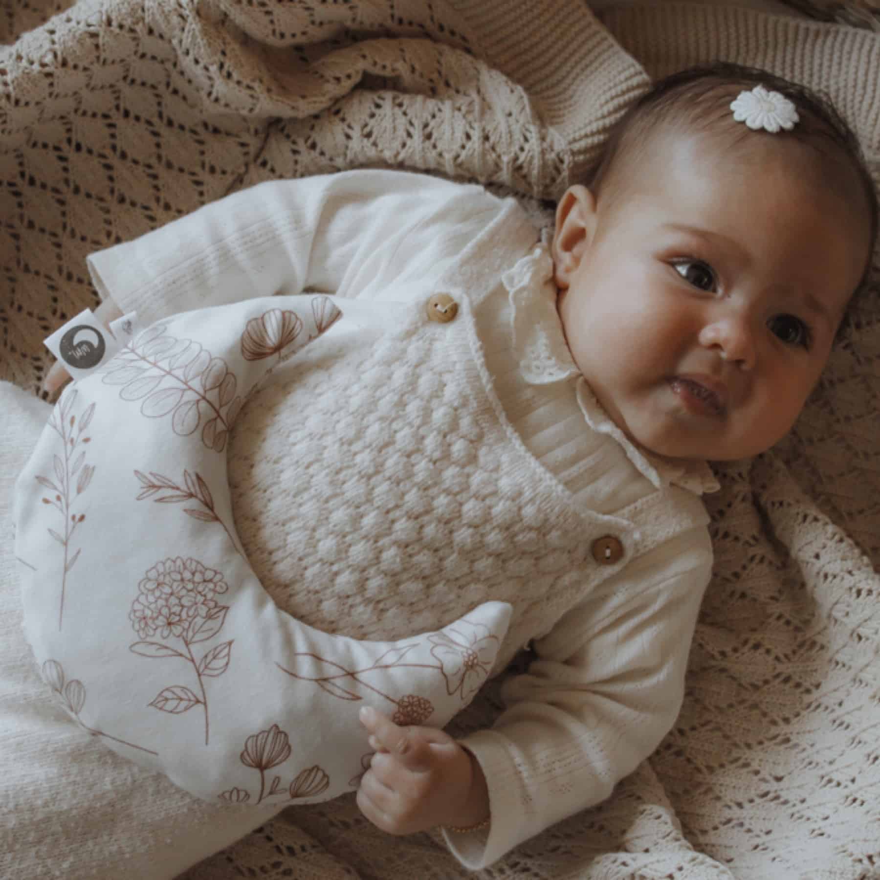 Organic Cotton Hot Pad - Flowers