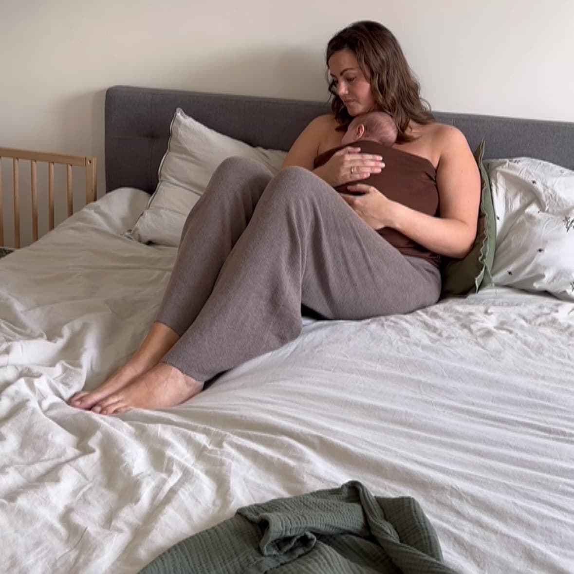 Buideltop | Merinowol Brown