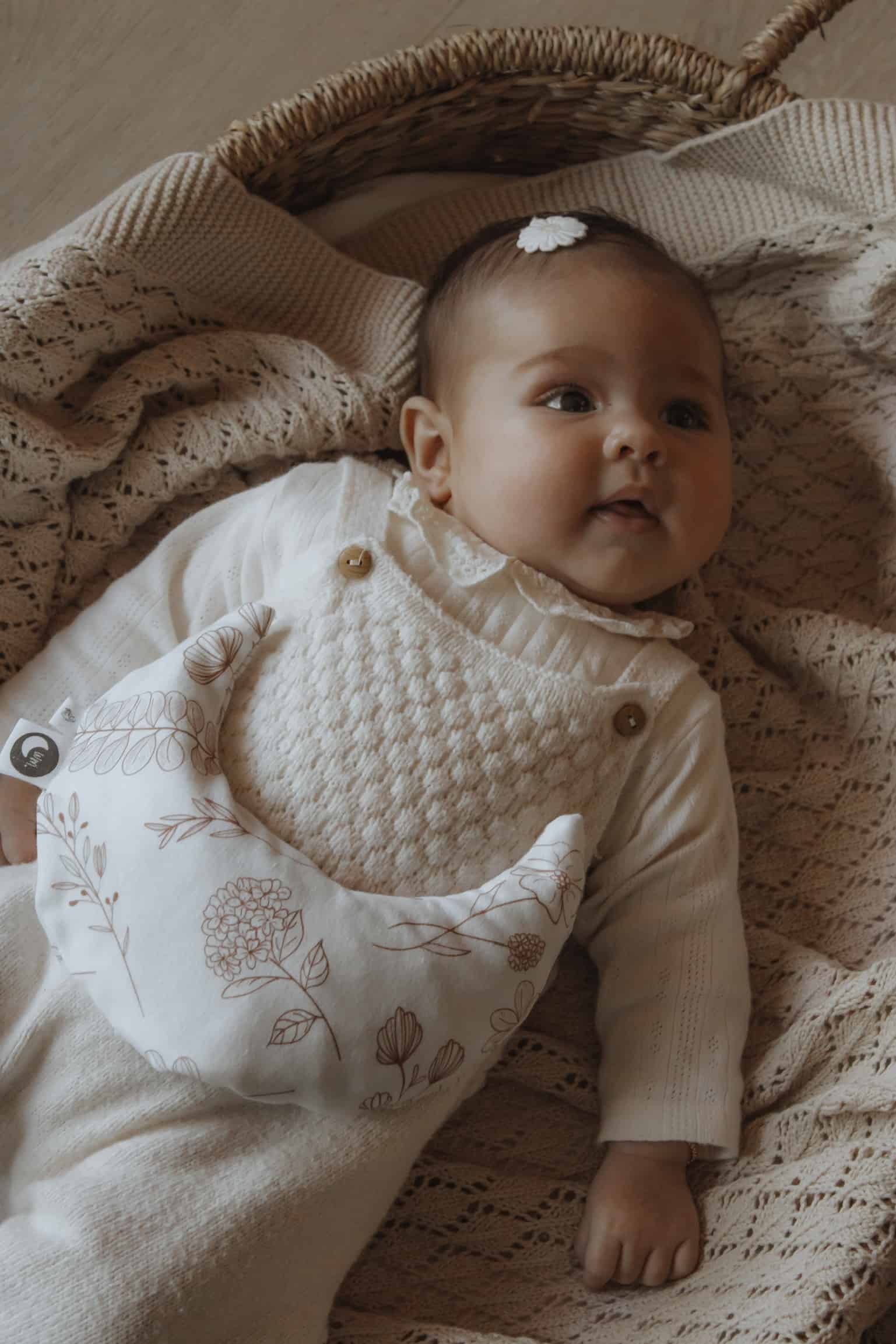 Organic Cotton Hot Pad - Flowers