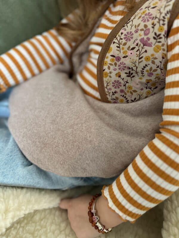 Warmtemaantje xl fleece taupe